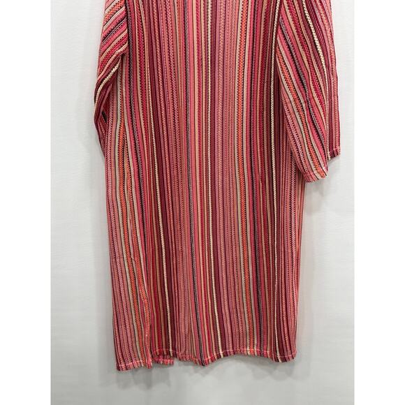 G by Giuliana Black Label‎ Multicolor Crochet Lace Knit Cardigan Sweater Size S - Picture 7 of 9